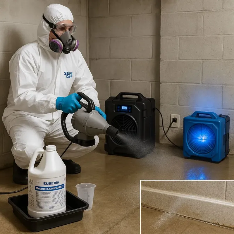 Sanitization and Odor Removal process in Hanover, PA