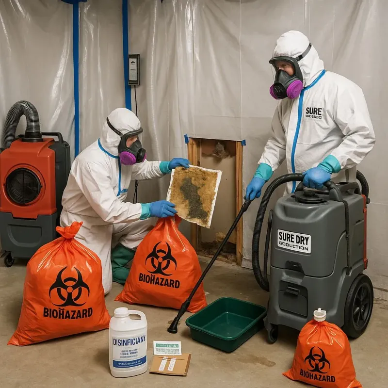 Contaminated Water Handling Protocols process in Hanover, PA