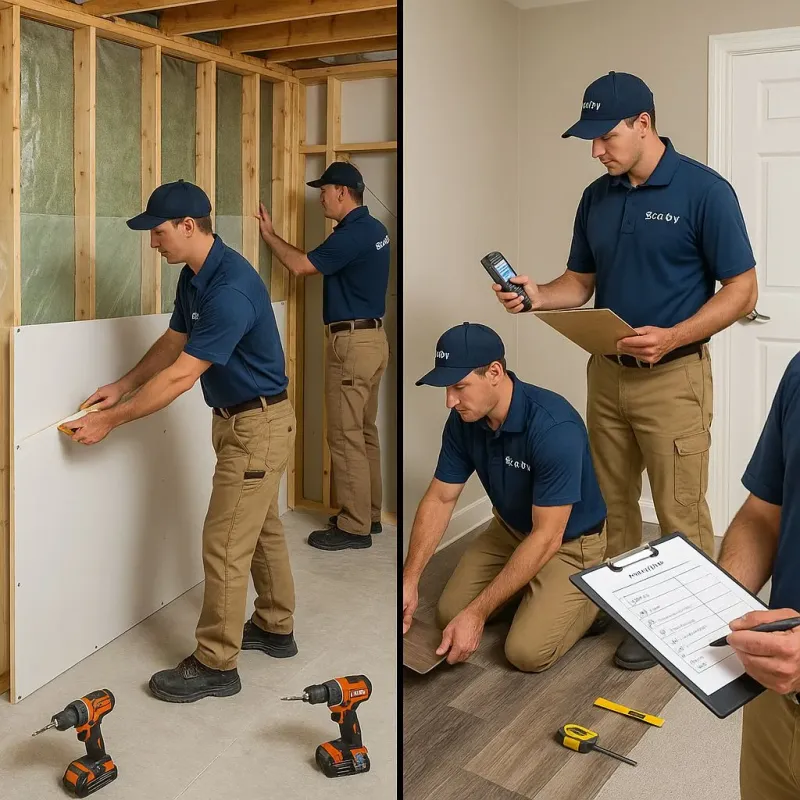 Repairs and Reconstruction process in Hanover, PA