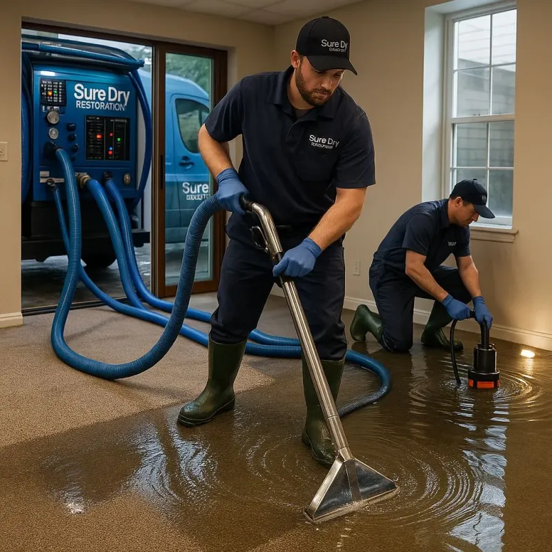 Water Extraction and Removal process in Hanover, PA